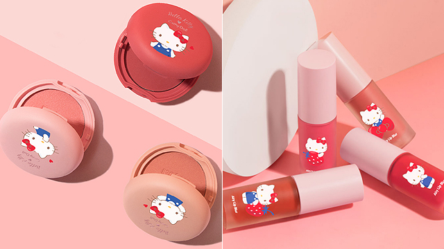 Bộ mỹ phẩm phiên bản giới hạn Cathy Doll x Hello Kitty khiến các tín đồ làm đẹp đứng ngồi không yên