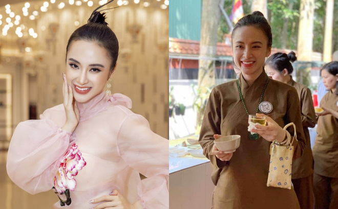 Nhan sắc tuyệt vời của Angela Phương Trinh trong loạt ảnh mới tại chùa
