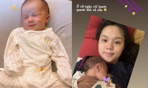 Vừa sinh con làm bố mẹ chưa lâu, vợ chồng Duy Mạnh Quỳnh Anh đã vướng tranh cãi
