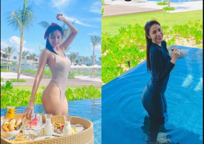 Bị cư dân mạng tố phản cảm vì mặc đồ bơi ăn sáng, đây là cách Thủy Tiên đáp trả góp ý khiến ai cũng phải cười