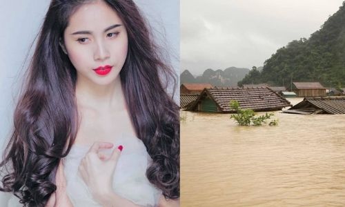 Ca sỹ Thuỷ Tiên nhận được 2 tỷ sau 2 tiếng quyên góp ủng hộ miền Trung