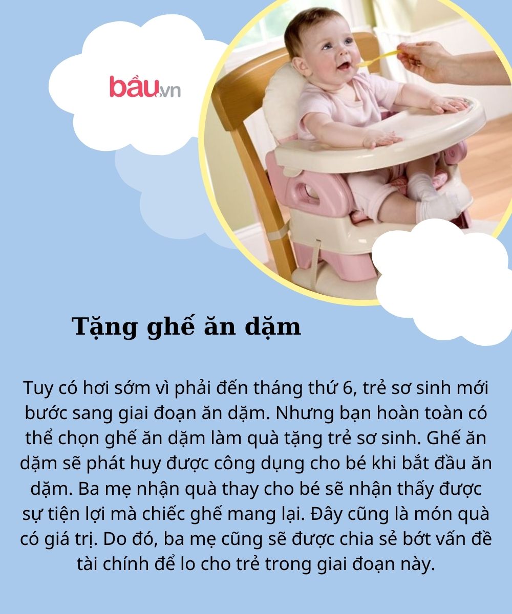 những món quà tặng bé