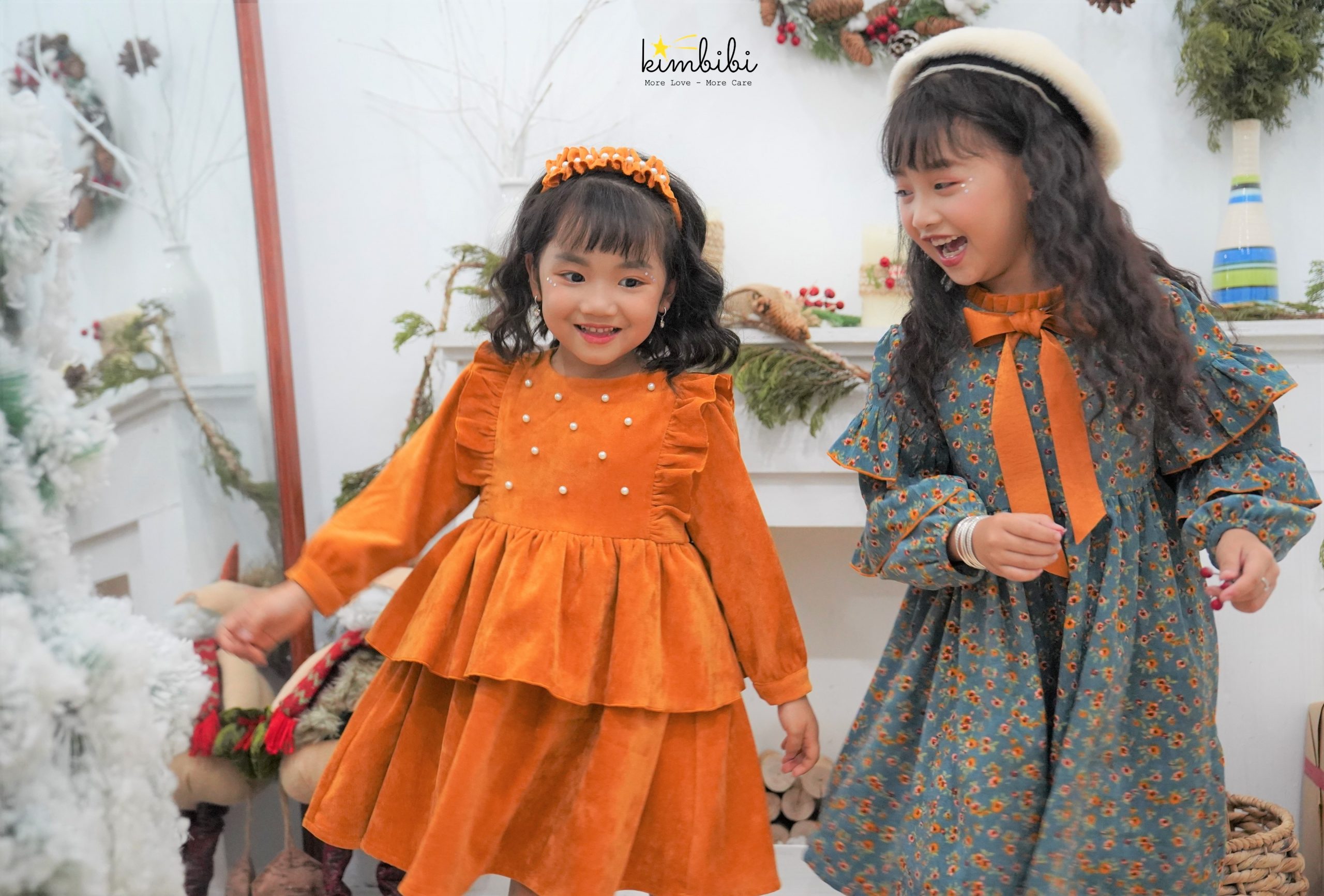 Kimbibi - Rực rỡ bộ sưu tập thời trang bé gái chào Tết Tân Sửu