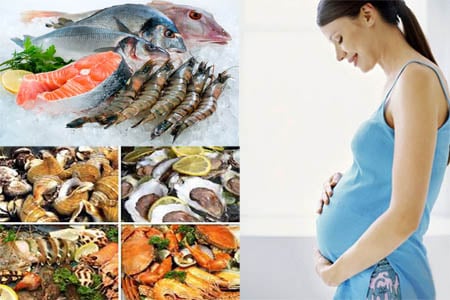 Phụ nữ mang thai 3 tháng đầu có nên ăn hải sản không?