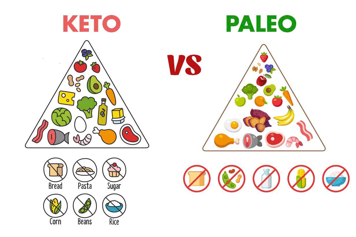 So sánh chế độ ăn kiêng Keto và Paleo: Chế độ low-carb nào hợp với bạn?