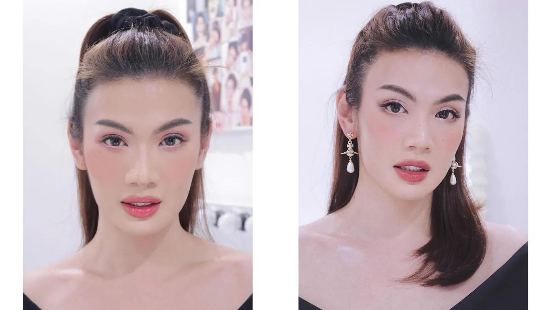 Đào Bá Lộc diện áo trễ vai, đeo bông tai, make up xinh quá nhìn không ra!