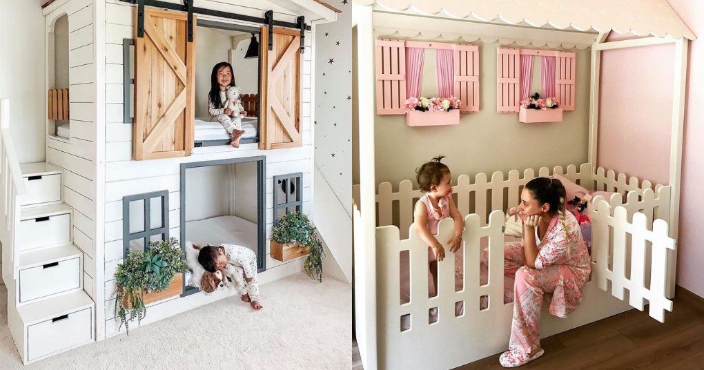 4 mẫu giường đẹp cho trẻ em, cha mẹ hãy tham khảo ngay