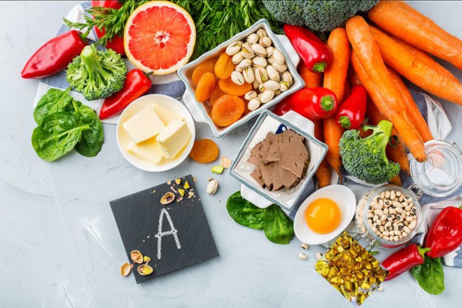 Tác dụng không ngờ của vitamin A đối với sức khỏe con người