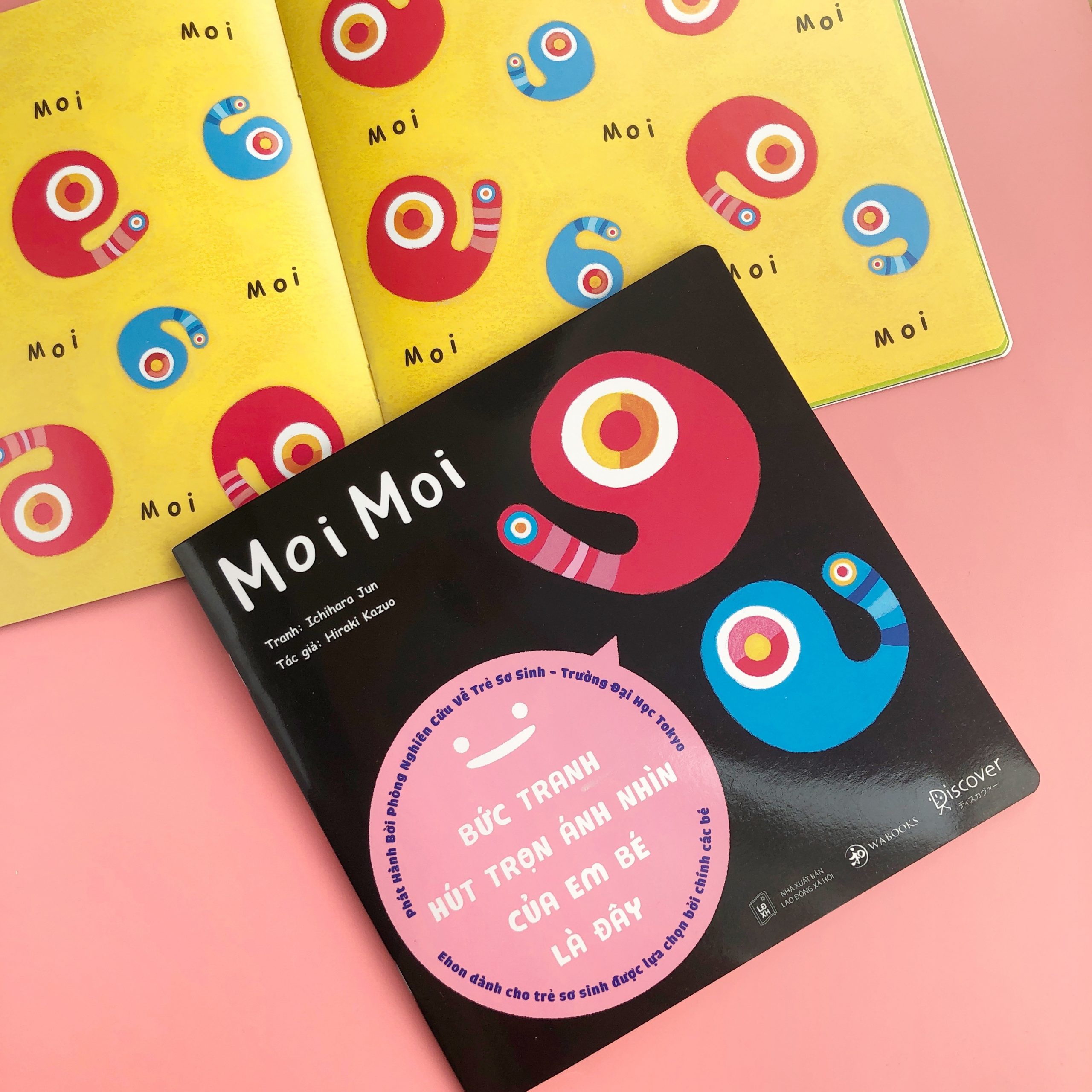 'Moi Moi' - cuốn sách Ehon độc đáo giúp trẻ ngừng khóc