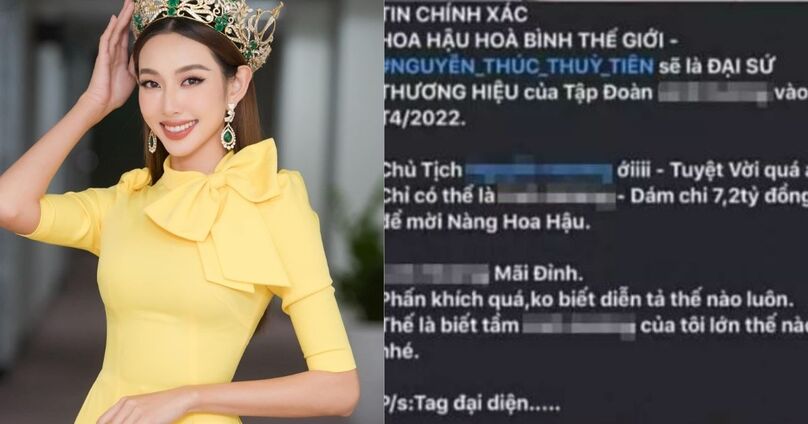 Hoa hậu Thùy Tiên lên tiếng sau khi rộ tin đồn làm đại sứ thương hiệu cho tập đoàn mỹ phẩm chuyên 