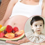 Mẹ bầu nên ăn gì để con da trắng hồng hào, môi đỏ?