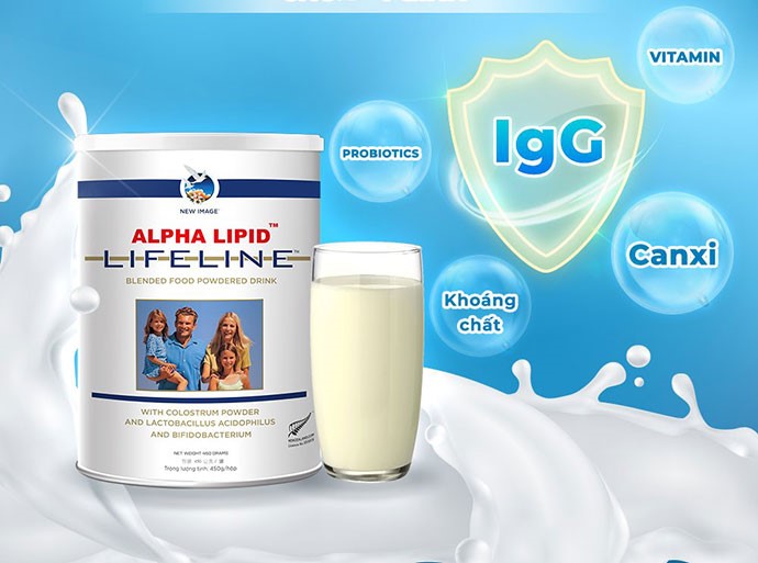 Sữa non alpha lipid tăng cường sức đề kháng, bảo vệ cơ thể