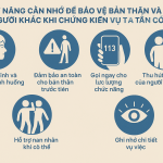 6 kỹ năng cần nhớ để bảo vệ bản thân và hỗ trợ người khác khi chứng kiến vụ tấn công