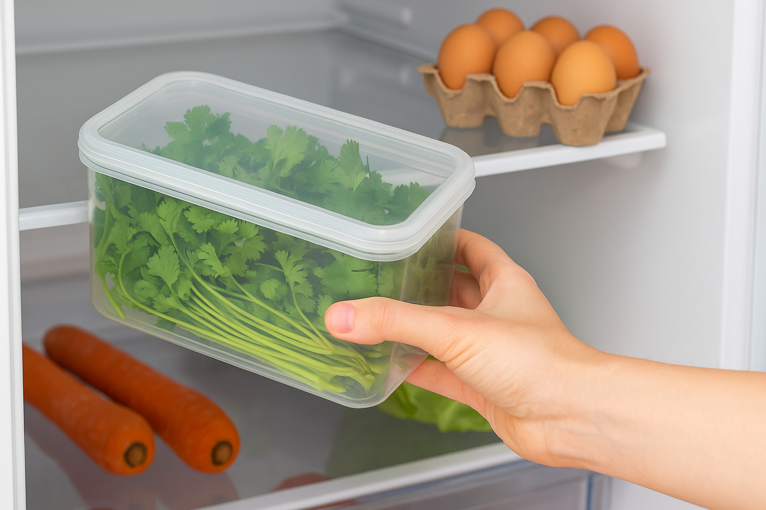 Bí mật giữ rau mùi luôn tươi như mới: Cách của đầu bếp nhà hàng