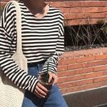 Áo kẻ ngang – Từ basic thành must-have item của mùa thu