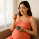 Hạt hướng dương – “siêu thực phẩm” giá rẻ giúp mẹ bầu bổ sung sắt và omega-3