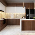 Tủ bếp chữ L: Giải pháp tối ưu không gian được ưa chuộng trong nhà Việt