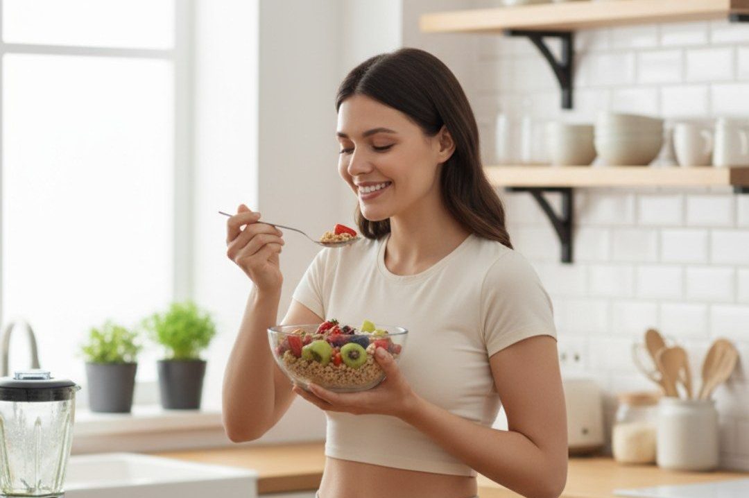 Tập gym buổi sáng, có nên ăn trái cây trước khi đến phòng tập?