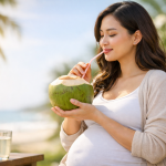 Mẹ bầu uống nước dừa mỗi ngày: Lợi đủ đường nhưng cần đúng cách