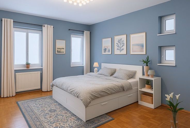 4 gam màu “dễ chịu” cho không gian phòng ngủ