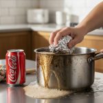 Nồi cháy đen cứng đầu? Thử ngay mẹo làm sạch bằng Coca-Cola