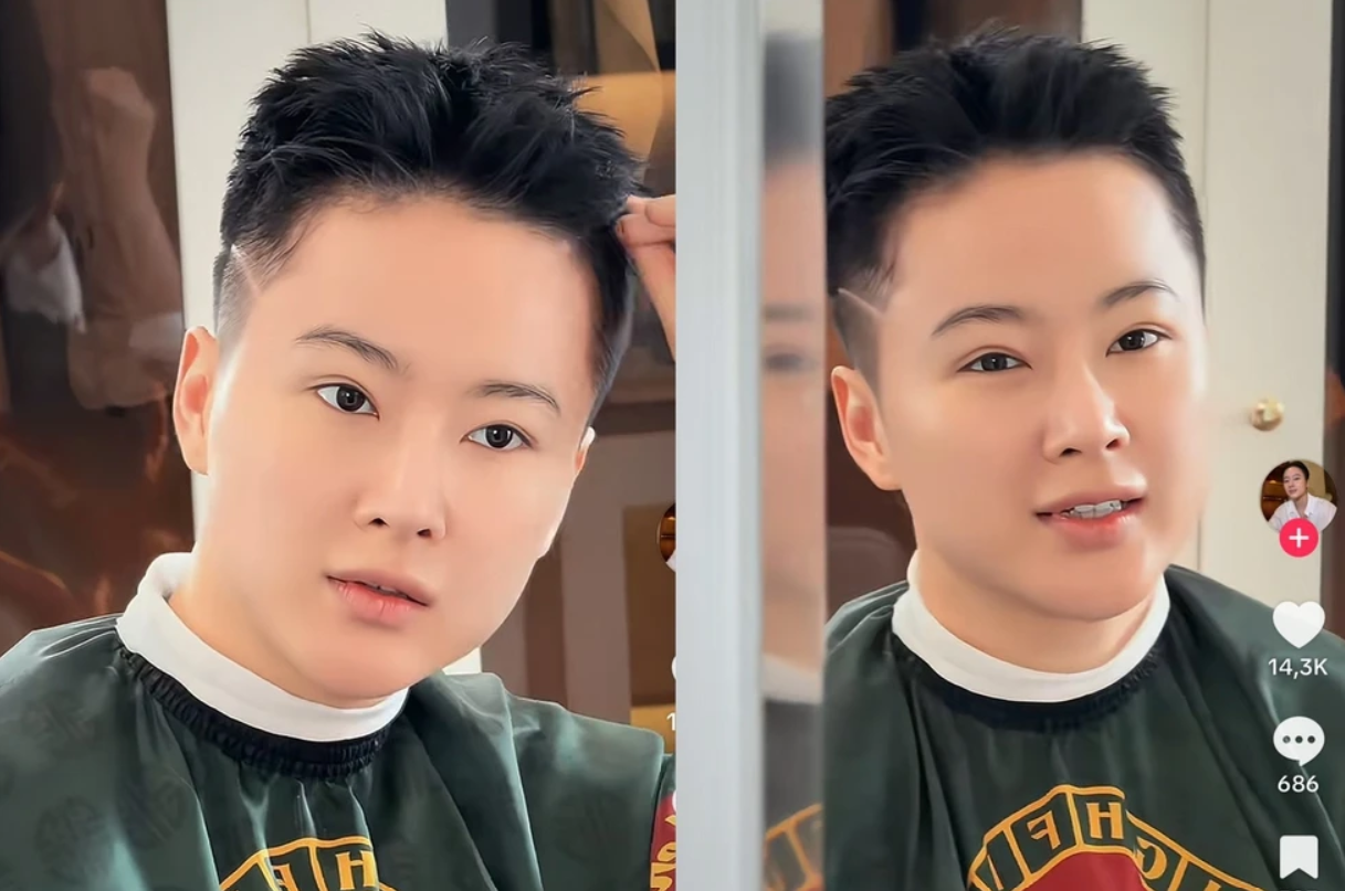 Angela Phương Trinh gây xôn xao vì mái tóc cá tính